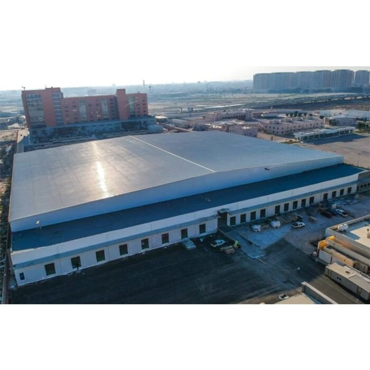 Prefabricated Wide Span Steel Warehouse